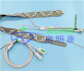 胸部電阻抗斷層肺成像（EIT）17導(dǎo)按扣線(xiàn) / EIT硅膠電極